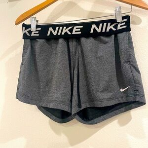Grey Nike Dri-FIT shorts